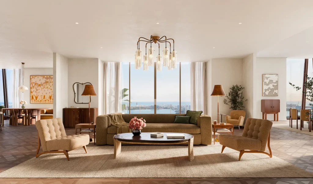 Villa Miami Living Room