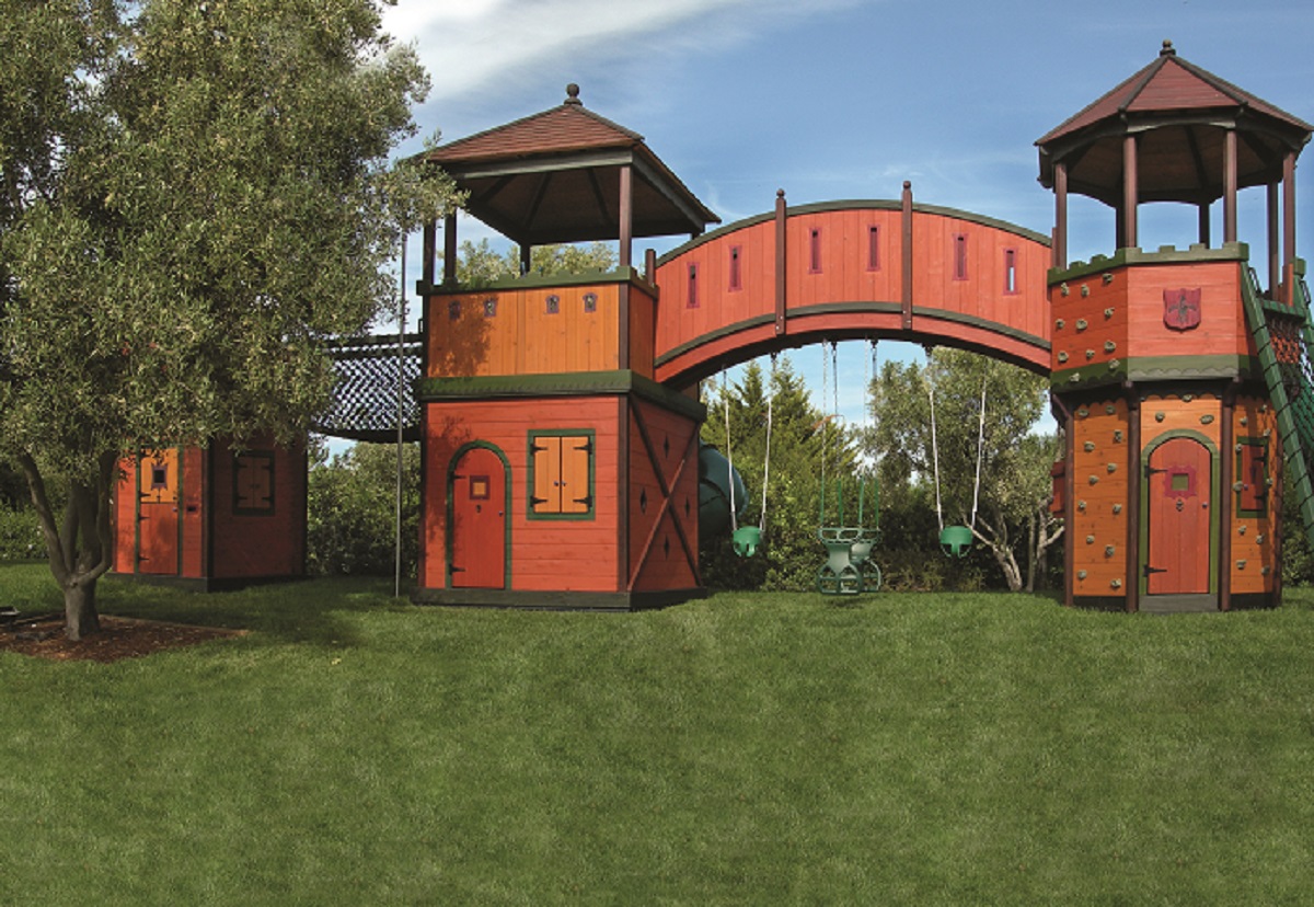 Castle-Colorful-Hi-Res Barbara Butler Dishes On Creating Luxury Play Structures & Treehouses