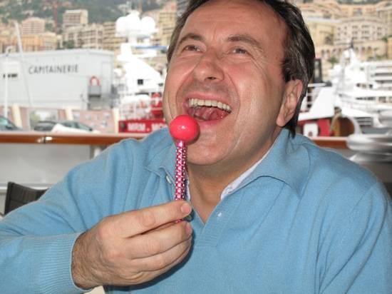 Daniel Boulud with Sugar Factory Couture Pop