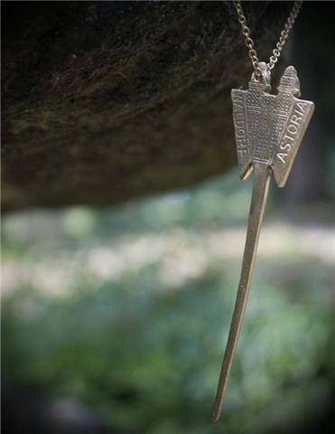 waldorf astoria key necklace photo