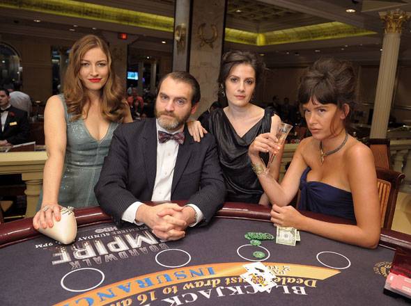 L-R-Kelly-Macdonald,-Michael-Stuhlbarg,-Aleksa-Palladino,-Paz-de-la-Huerta-hit-the-tables-at-Caesars-Atlantic-City-for-the-the-Boardwalk-Empire-Premiere