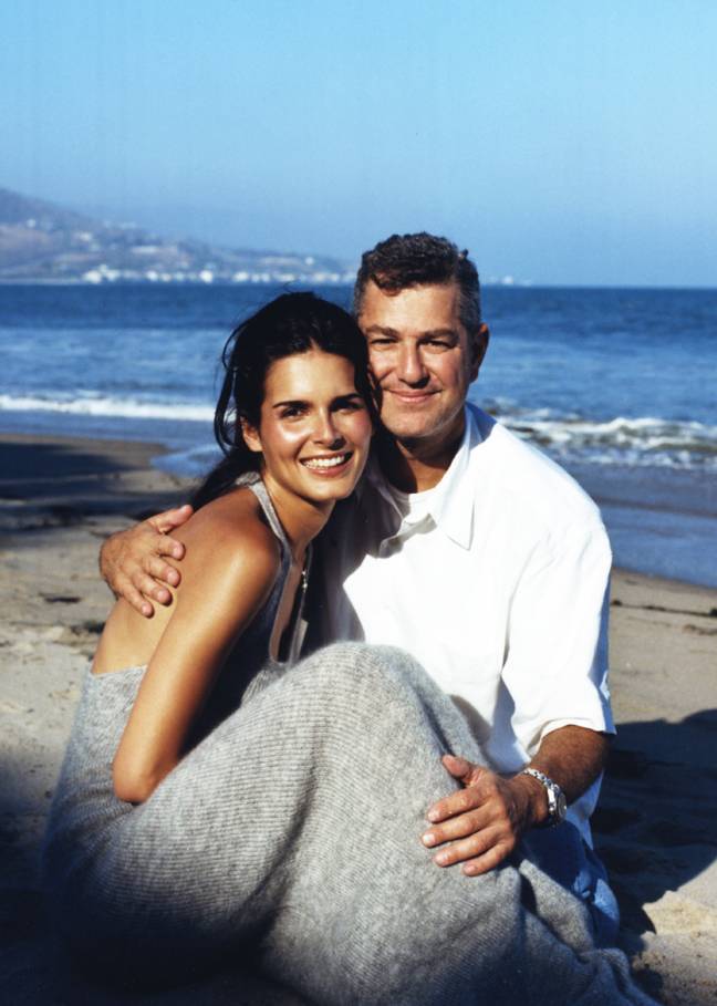 Mark with Angie Harmon