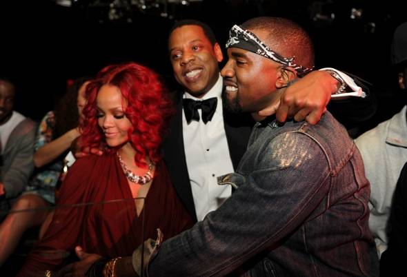 Rihanna, Jay-Z, Kanye West