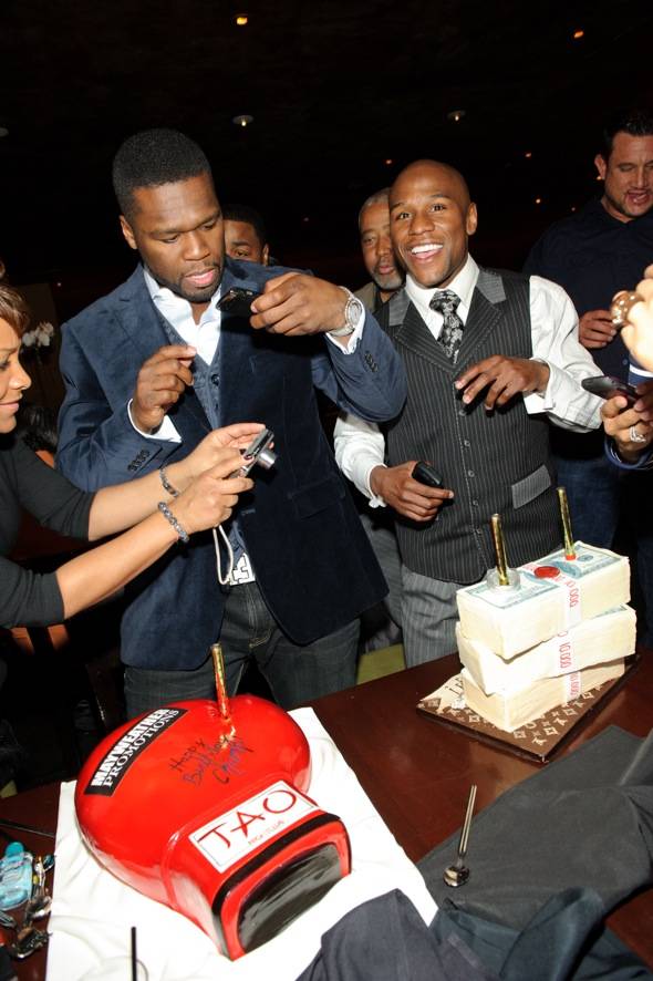 Haute Event: Floyd Mayweather Celebrates His Birthday with 50 Cent