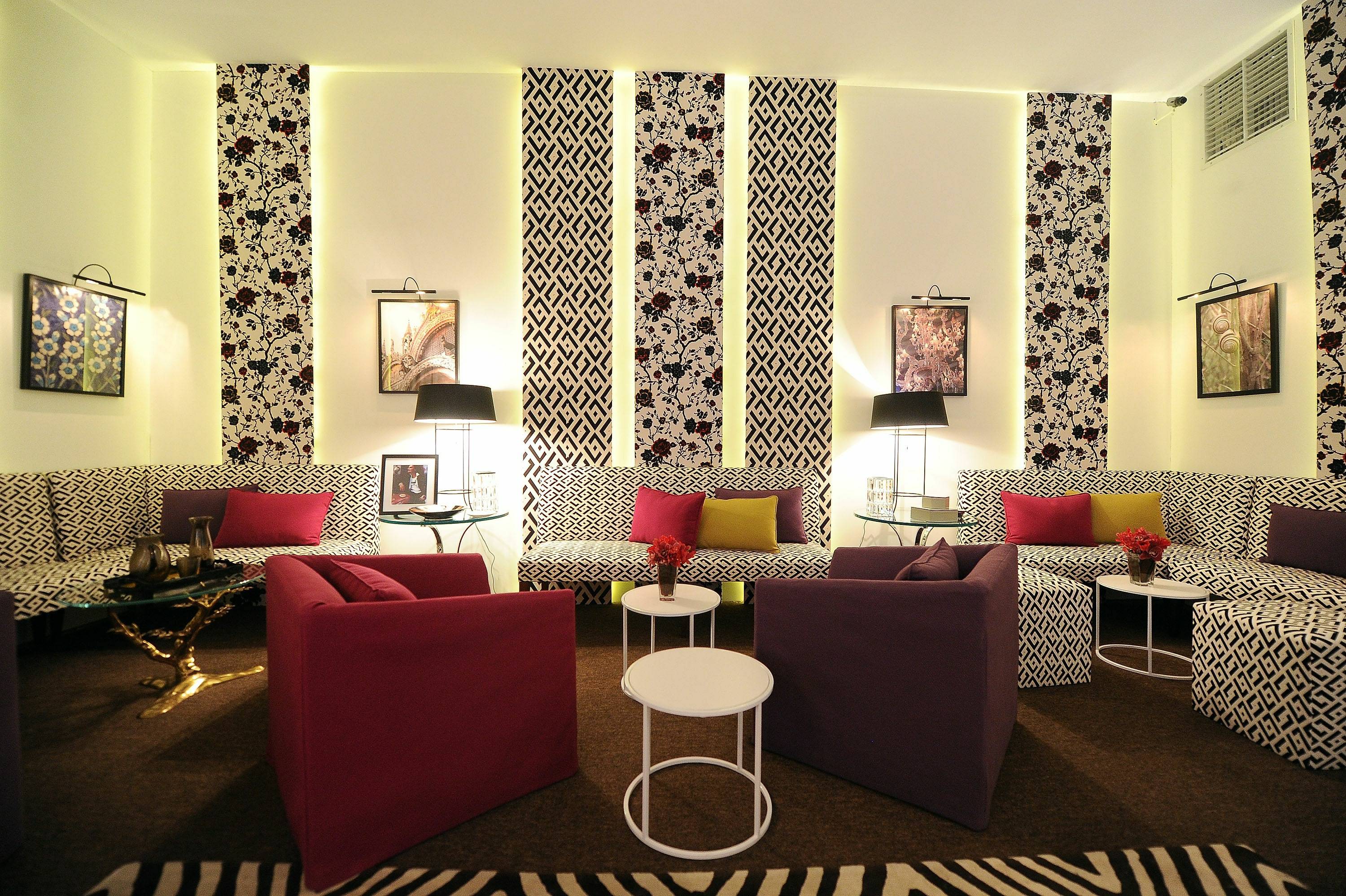 Inside the Mercedes-Benz Star Lounge by DVF