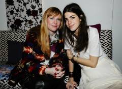 Emily Krop and Leandra Medine