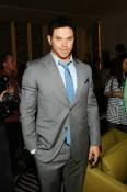 Kellan Lutz inside star lounge