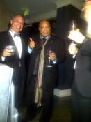 Quincy Jones at Jamie Foxx grammy party