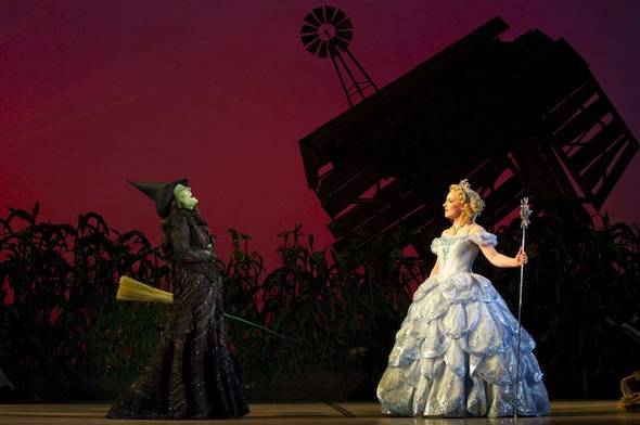 Natalie Daradich and Anne Brummel in Wicked (c) Joan Marcus