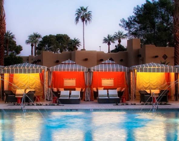 The Pool and Cabanas and The Wigwam’s Lodge