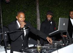 Jamie Foxx at Pre-grammy party