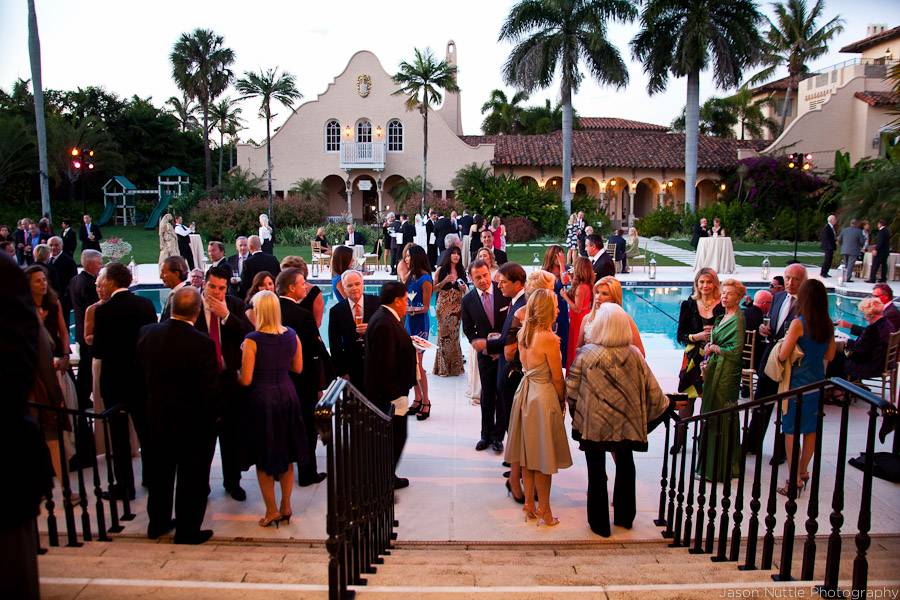 setting reception pool