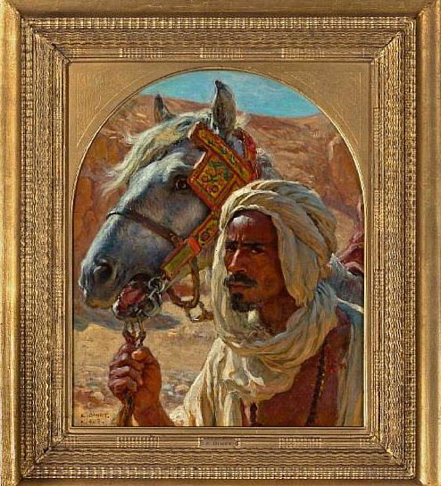 L’ Arabe et son cheval (1903) by Etienne Dinet