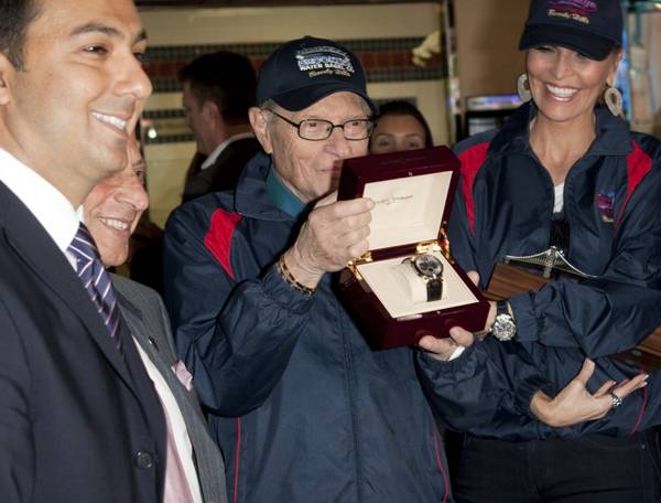 Larry King Recognized by Ulysse Nardin as He Embarks on Post-Broadcast  Career - Haute Living