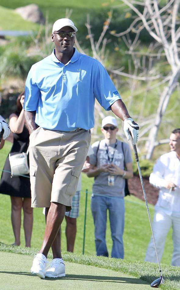 Michael Jordan at Shadow Creek for MJCI, Las Vegas