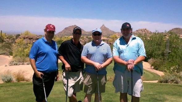 Chairman of the Board David Cohen, Board of Governor Allen Thompson, Board of Director Frank Gorman and Todd Stevens