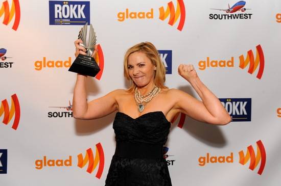 Kim Cattrall at GLAAD Media Awards
