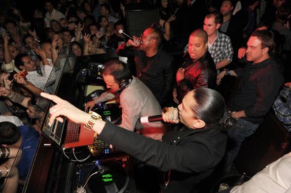 Taboo and apl.de.ap from the Black Eyed Peas perform at LAVO