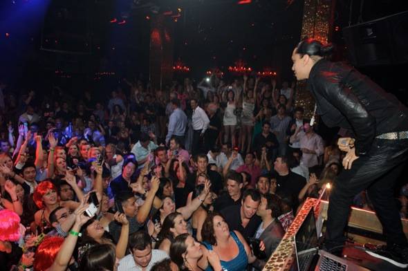 Taboo of the Black Eyes Peas performs at TAO