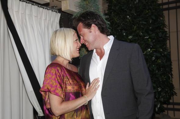 Tori Spelling and Dean McDermott at the Simon G Soiree at The Palazzo