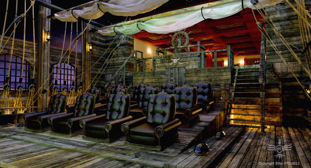 $2.5 Million for a Pirates of the Caribbean Themed Home Theater