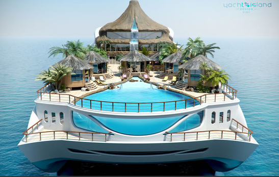 Yacht Island Design Releases Tropical Island Paradise Superyacht Haute Living