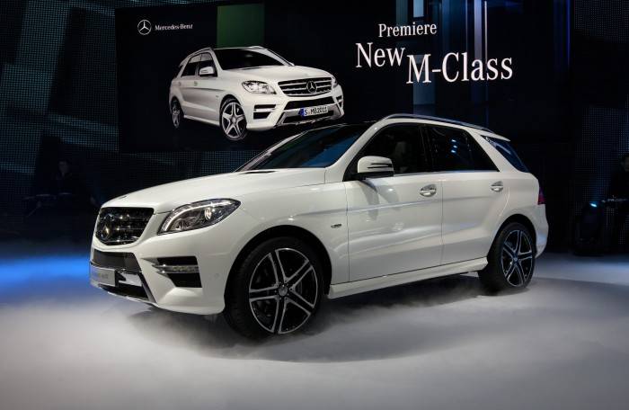 Premiere and Tec-Day Mercedes-Benz M-Class
