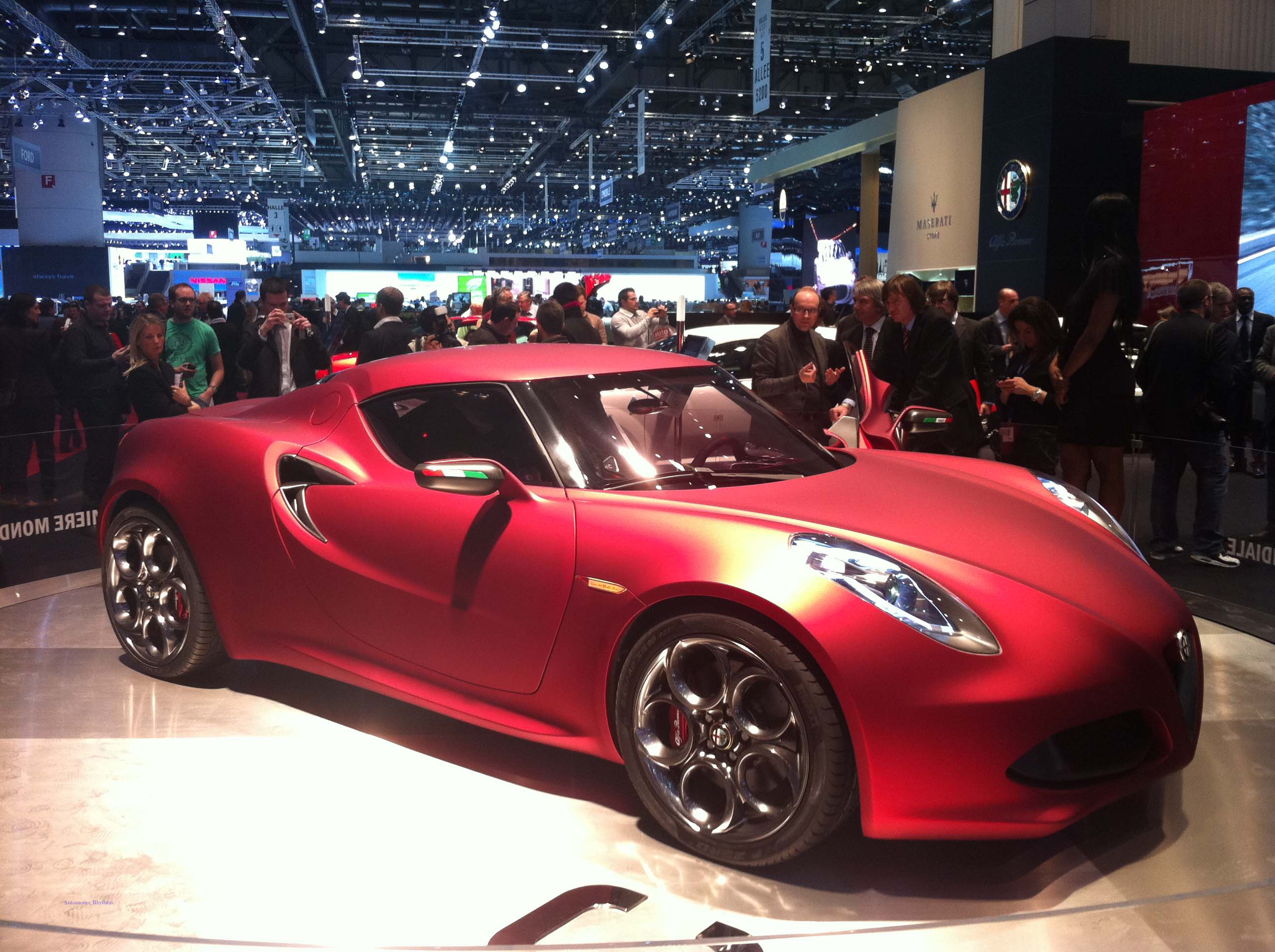 Geneva Motor Show - Alfa Romeo 4C Concept