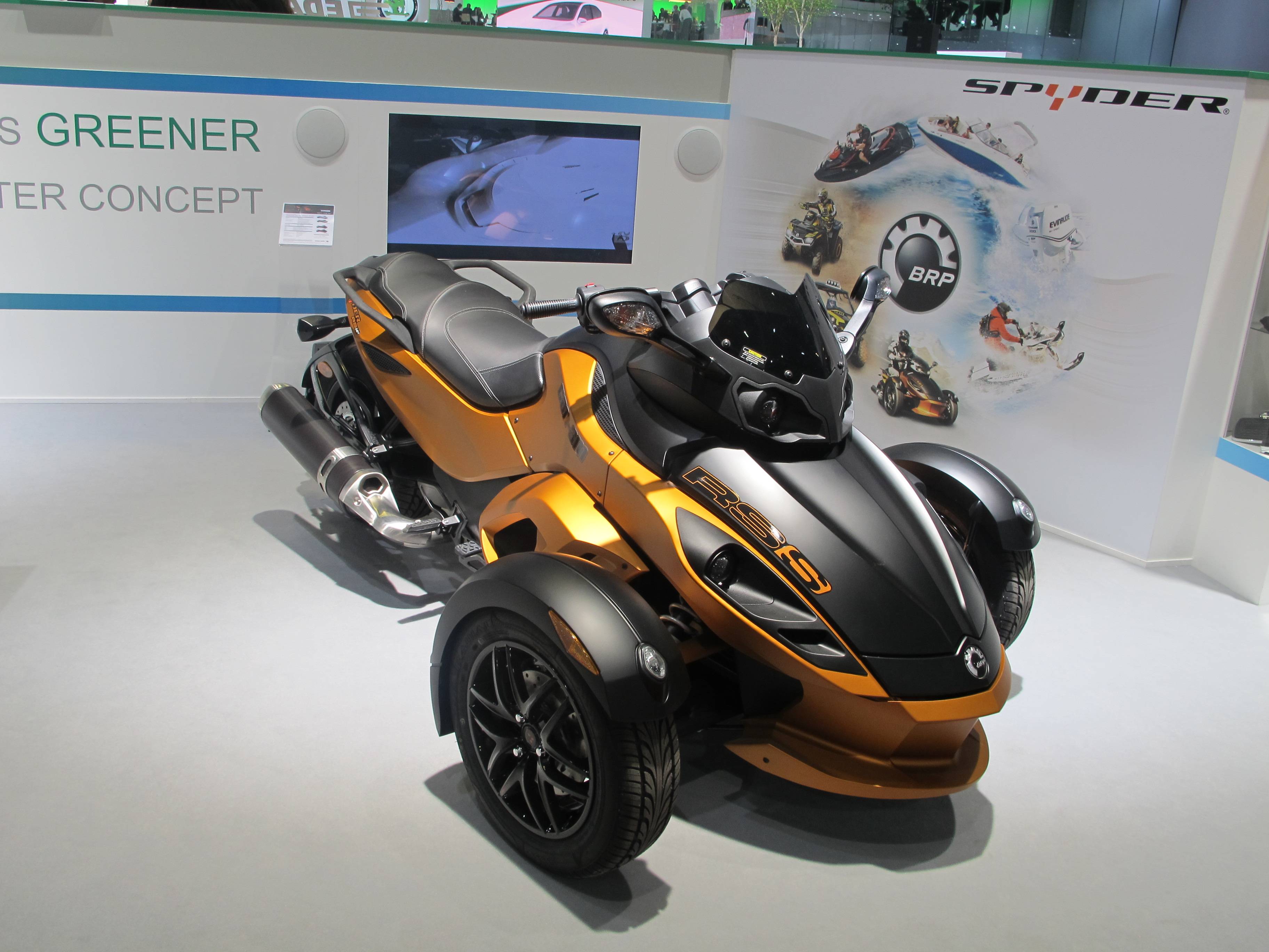 Geneva Motor Show - Can-Am concept HEV (hybrid electric vehicle) Spyder
