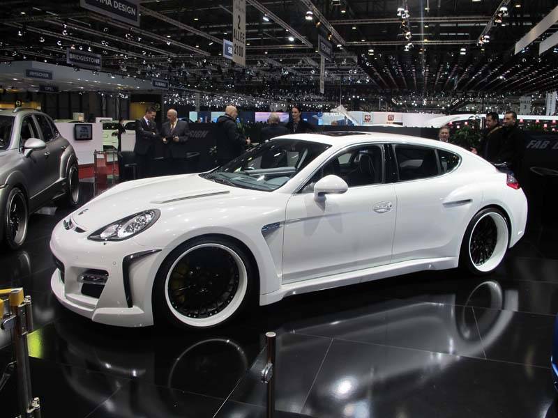 resizeGeneva Auto Show – Custom Porsche Panamera by FAB DESIGN