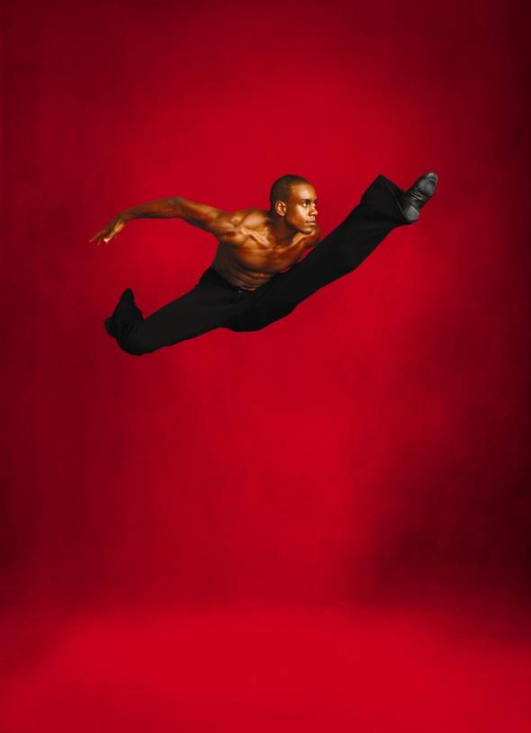 Alvin Ailey American Dance Theater’s Kirven James Boyd.  Photo by Andrew Eccles