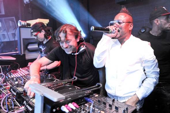 Benny Benassi and ApldeAp at Marquee