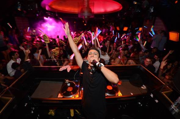 DJ Vice performs at LAVO Nightclub