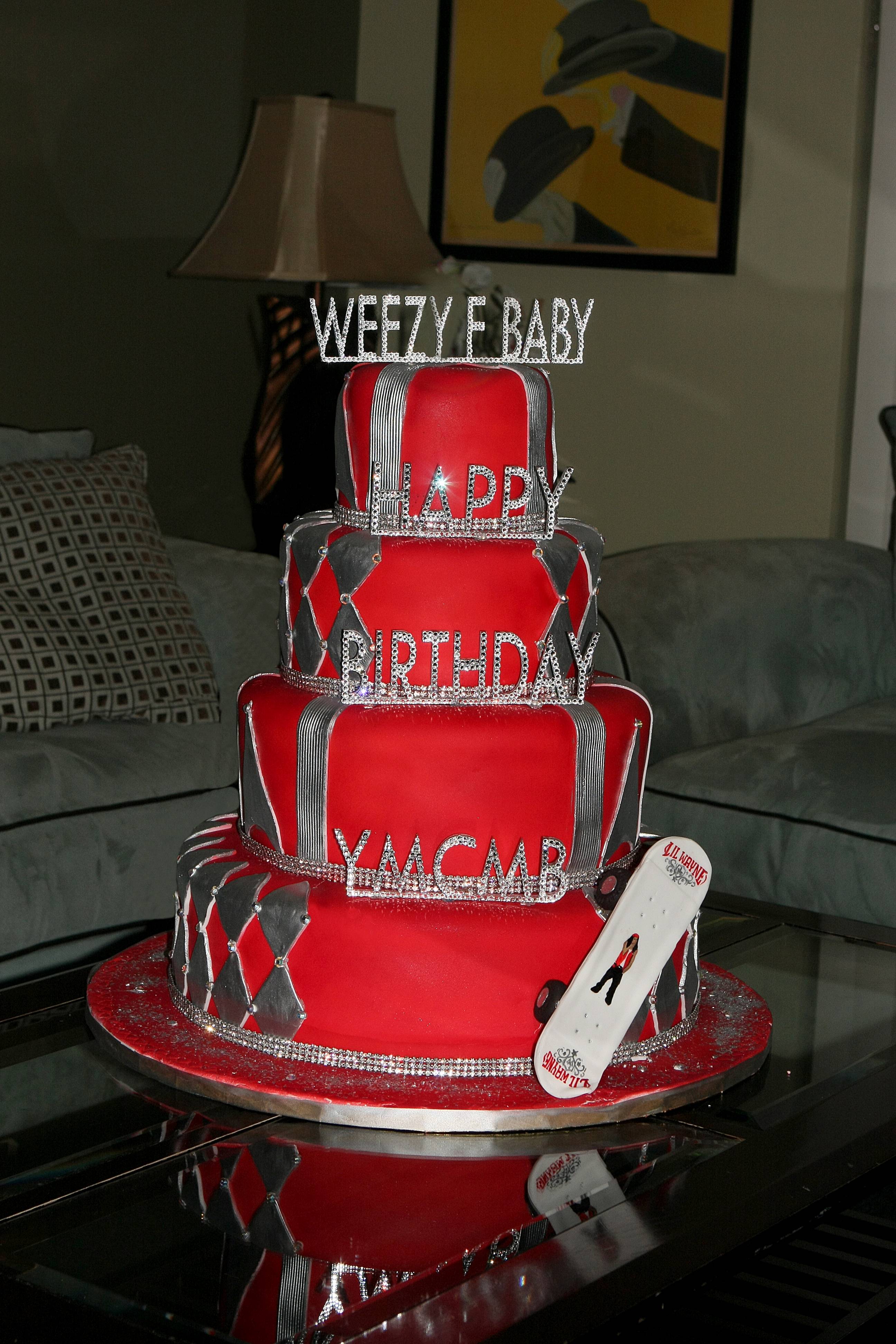Lil Wayne’s Divine Delicacies custom birthday cake