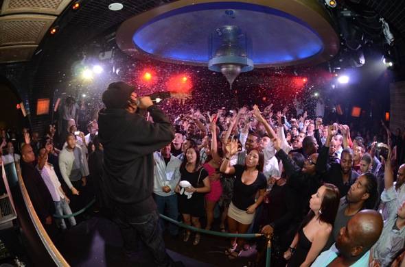 Hip Hop Legend, KRS One, performs at LAVO