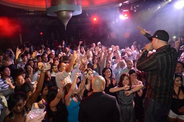 B-Real of the group, Cypress Hill, performs at LAVO