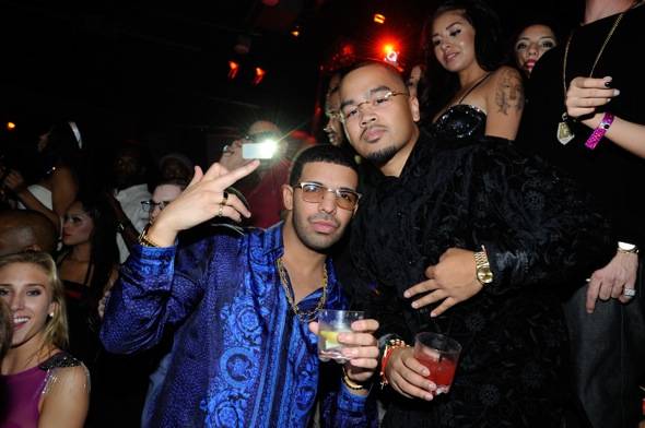Drake celebrates his birthday at TAO with MARTINI Moscato d'Asti