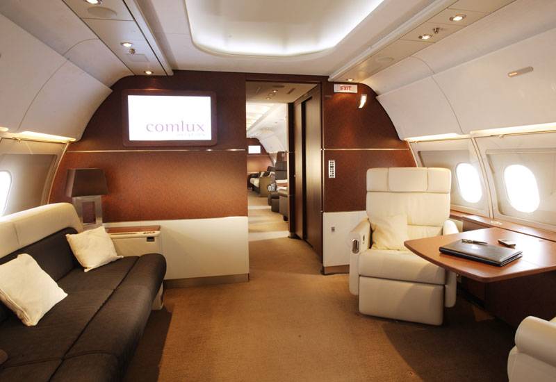 Comlux Unveils Airbus A320 Prestige - Haute Living