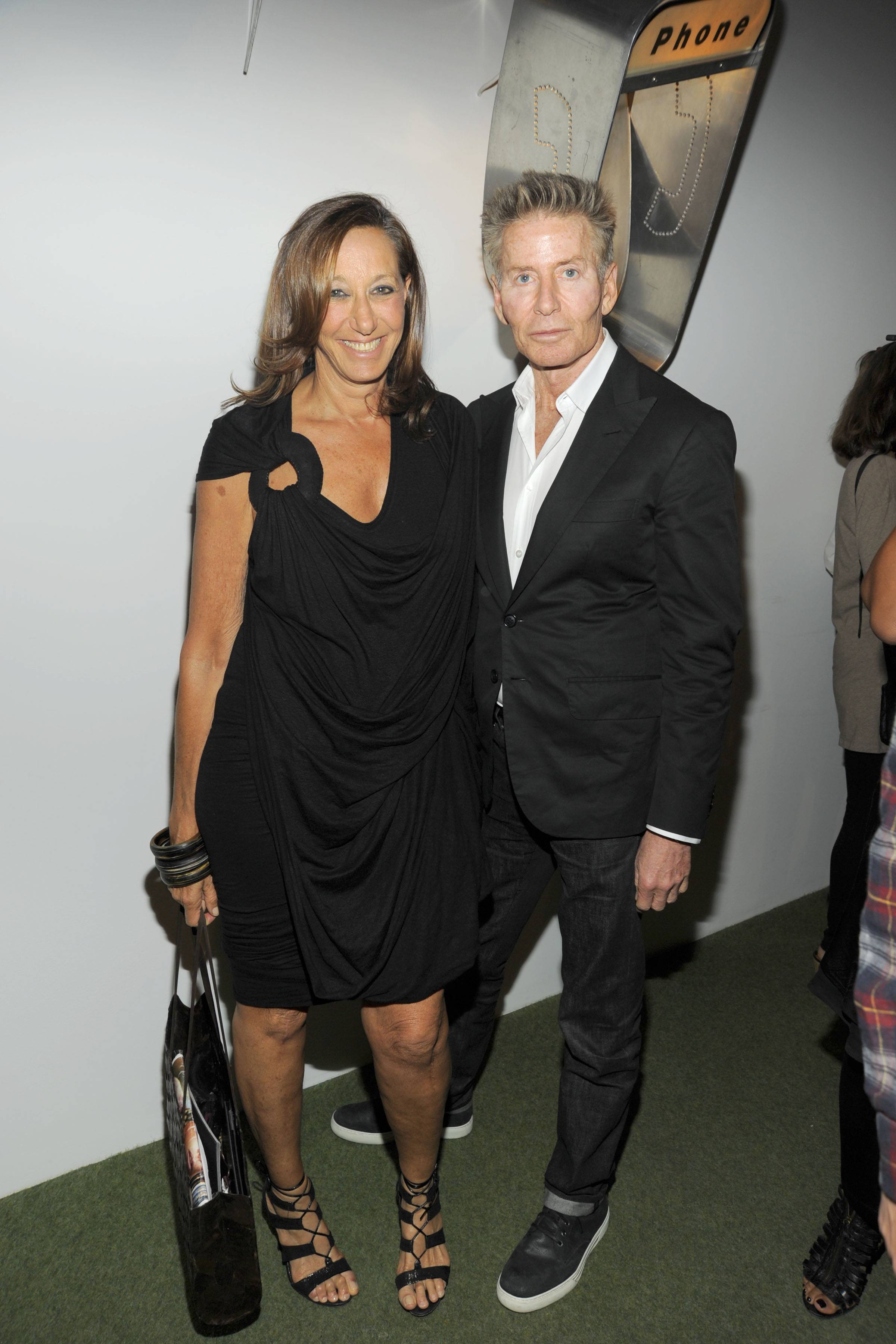 Donna Karan and Calvin Klein