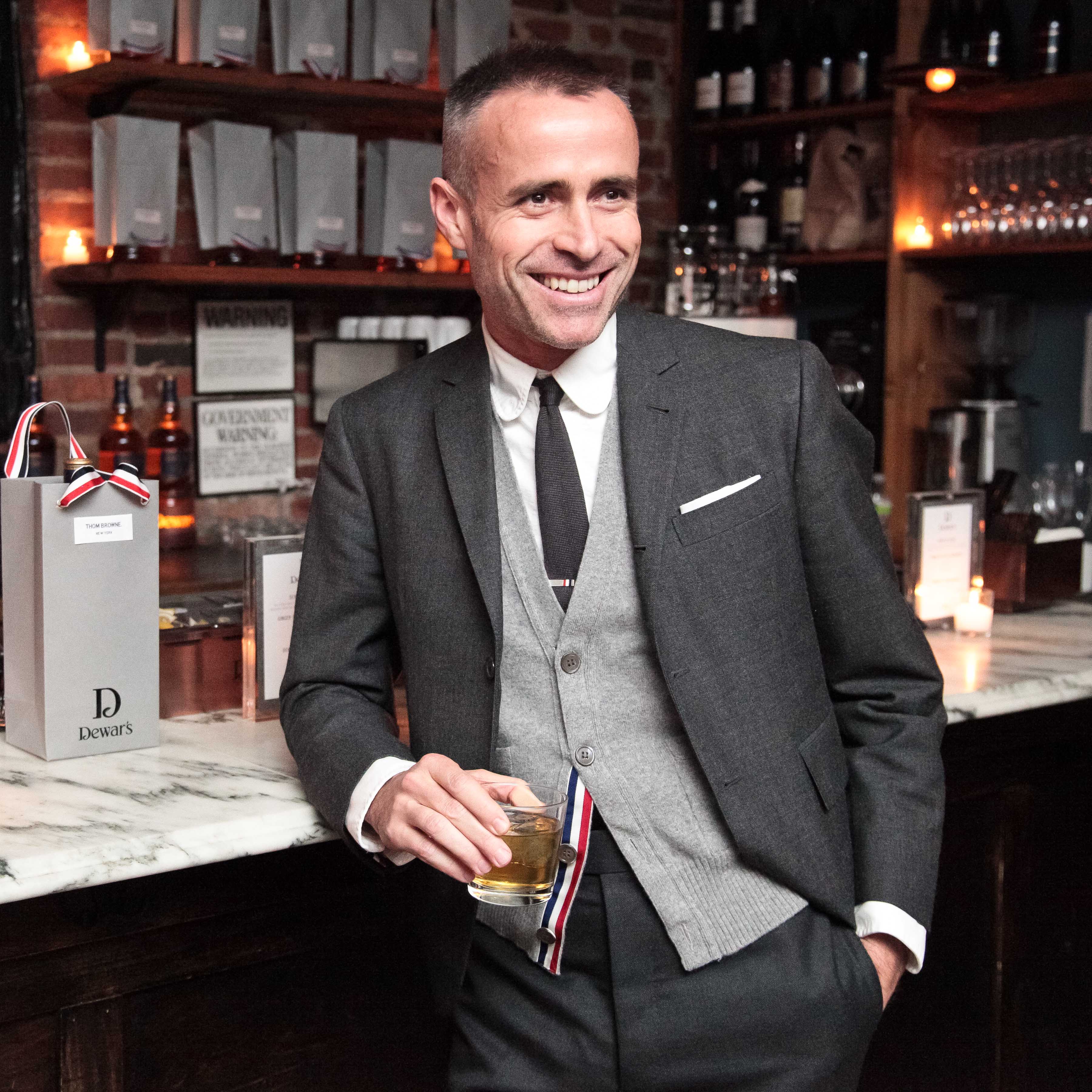 Designer Thom Browne Designs For Dewar S Scotch Whisky Haute Living