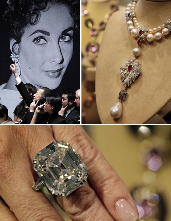 Elizabeth Taylor's Jewelry Sets A World Record For Most Valuable 