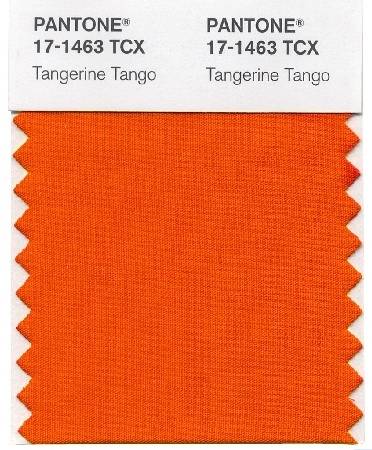 Pantone Color of the Year Tangerine Tango
