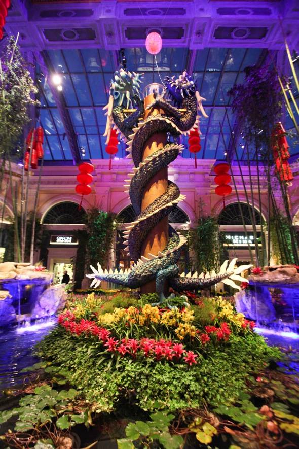 Bellagio Conservatory – Chinese New Year – Vertical- email -2012