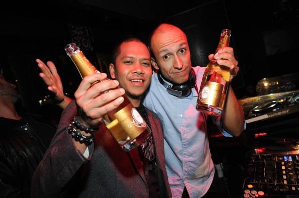 DJ Chuckie and DJ Vice at TAO