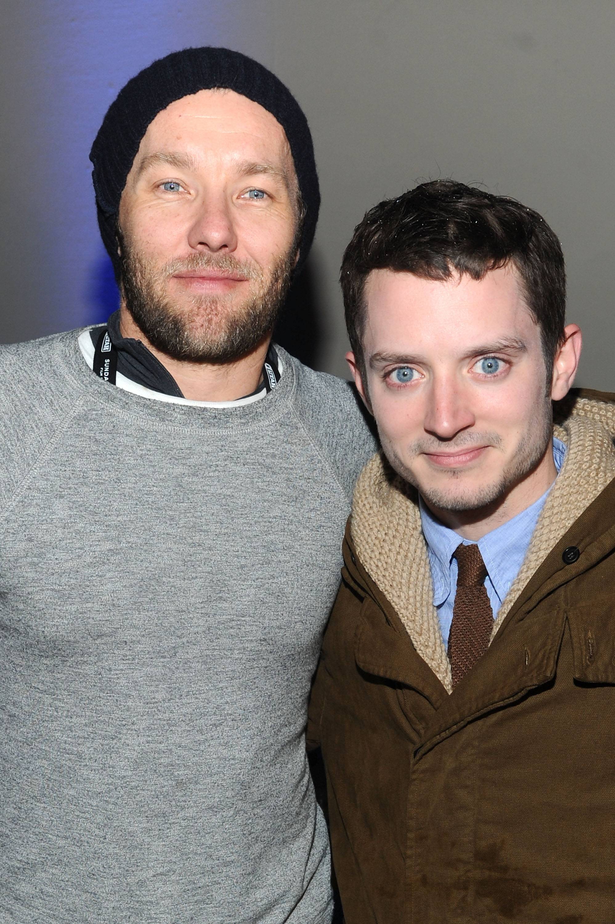 Joel Edgerton and Elijah Wood at 