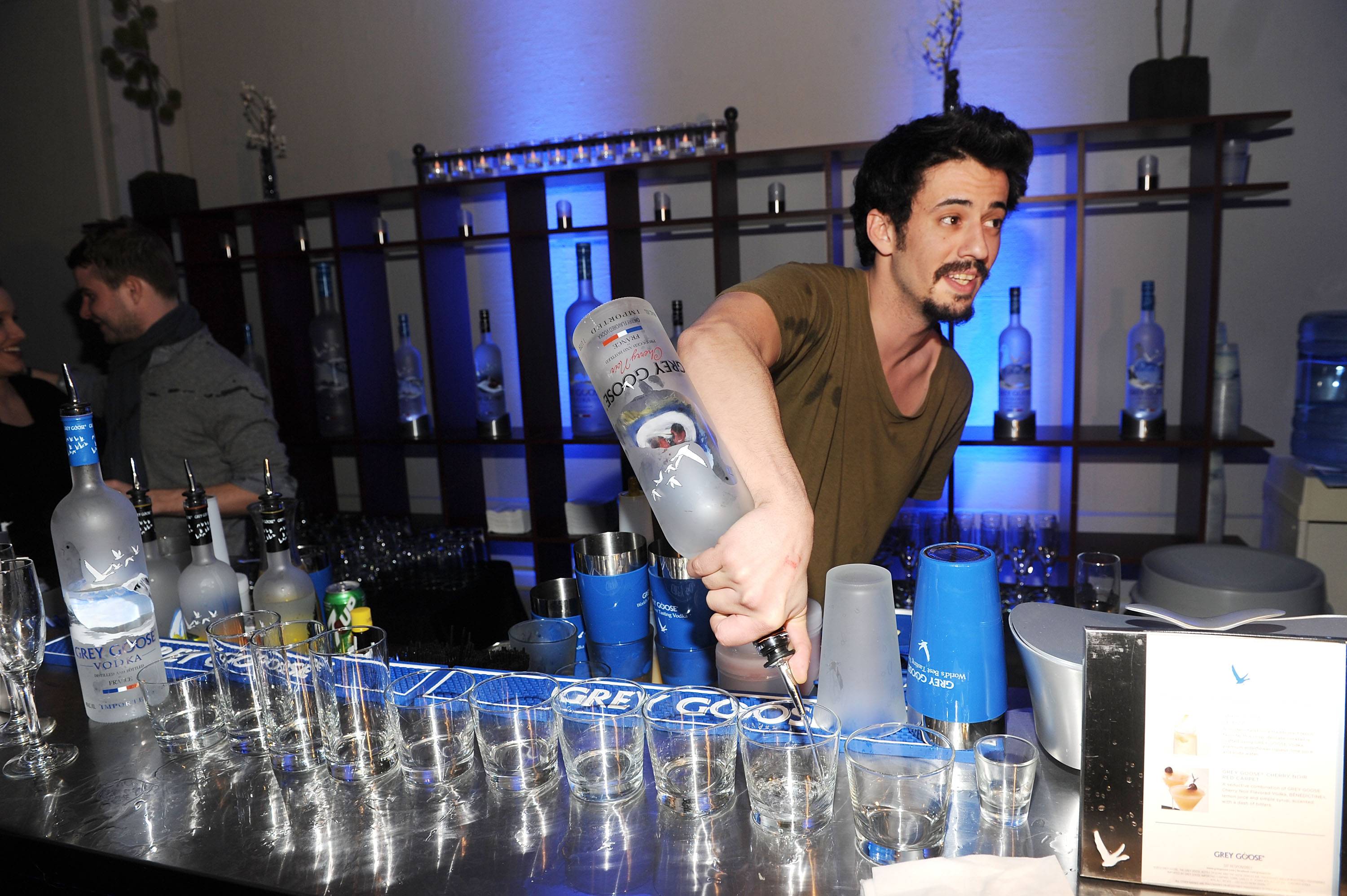 Josh Mond at the Simon Killer Dinner Party at the GREY GOOSE Blue Door at Sundance 1-21-12