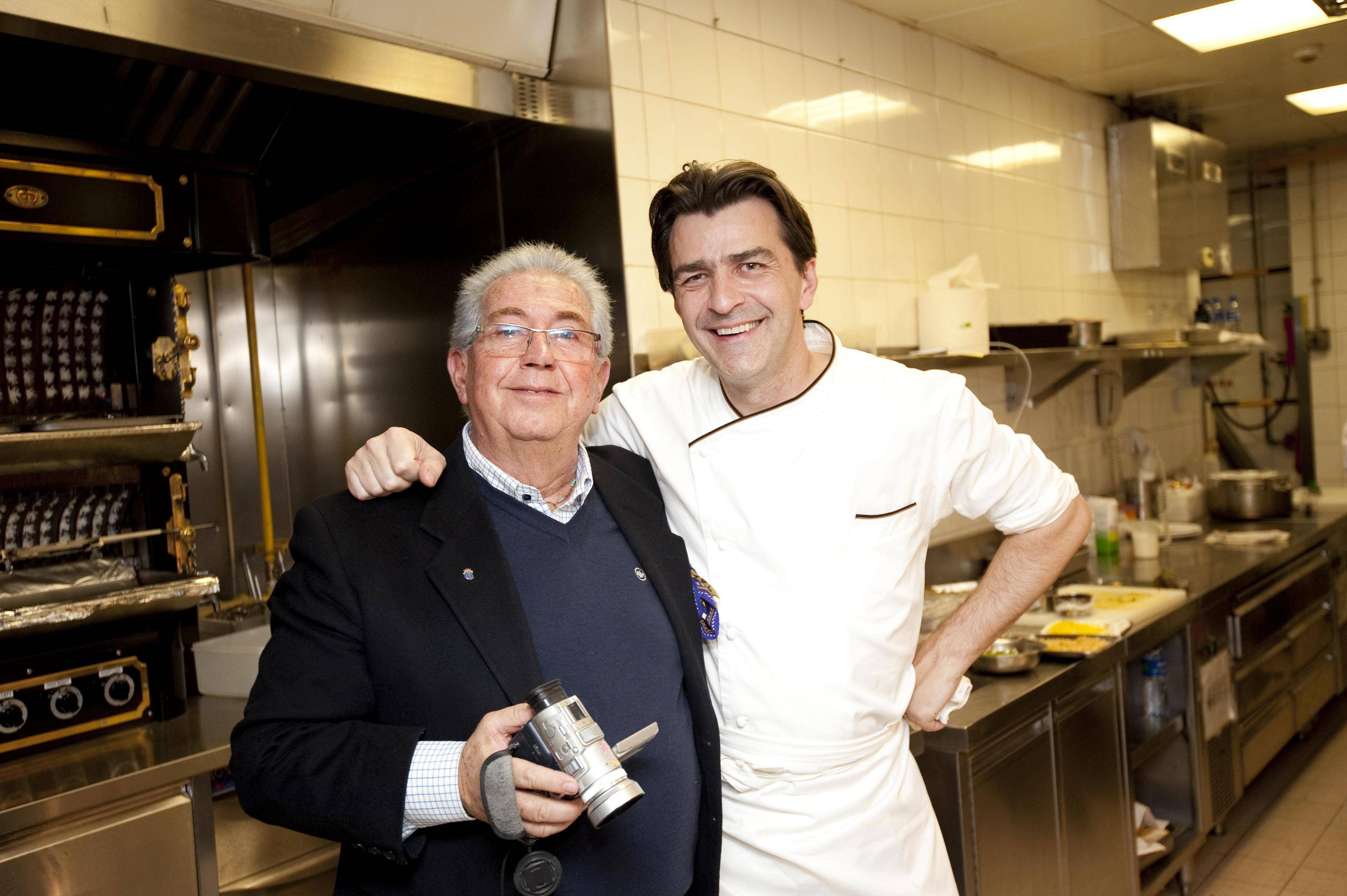 Mr.Jerry Bortolan and Chef Yannick