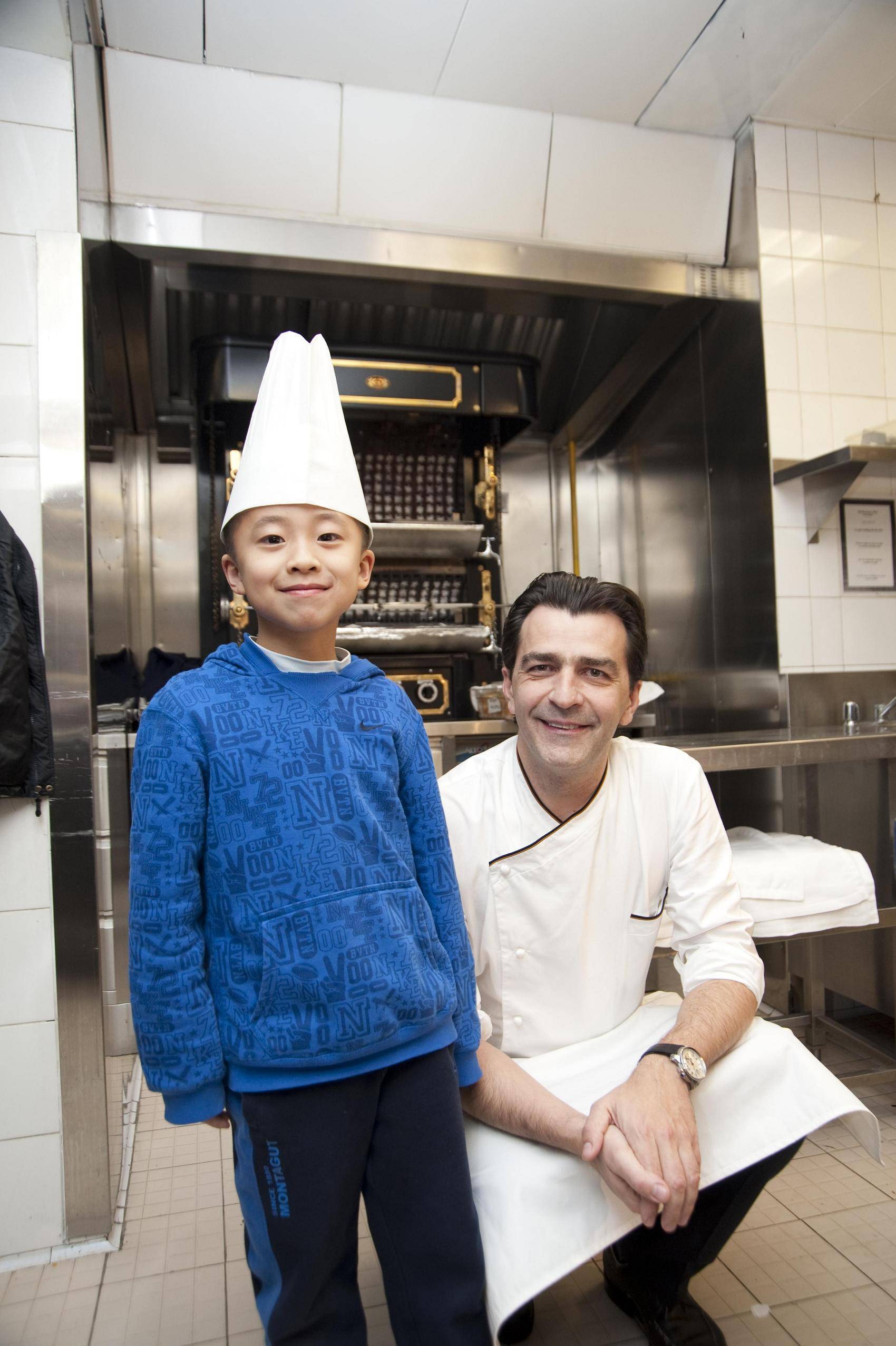 Sky Ho and  Chef Yannick1