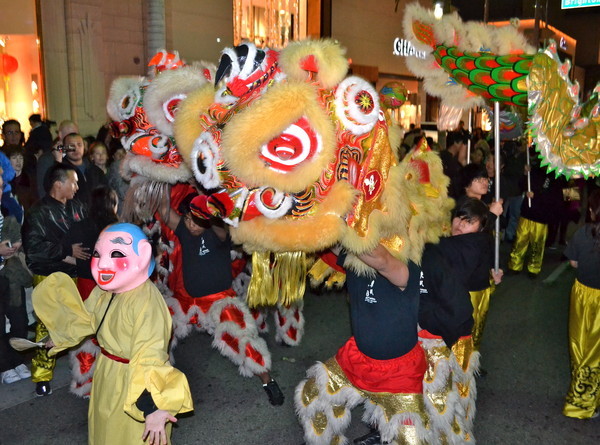 Chinese New Year Celebrations in Beverly Hills