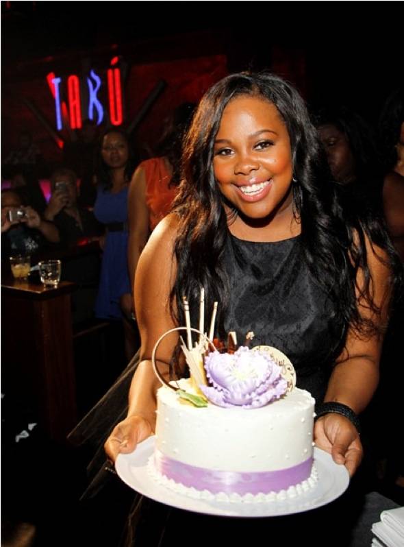 Haute Event: Amber Riley Celebrates Her 26th Birthday at Tabu - Haute